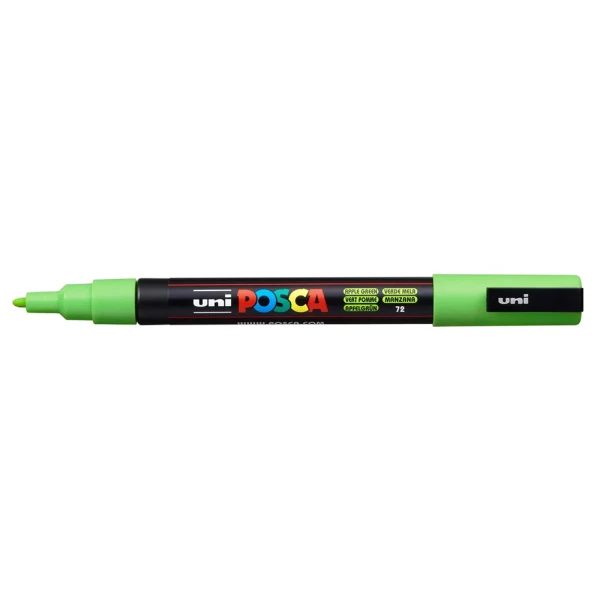 POSCA ΜΑΡΚΑΔΟΡΟΣ PC-3M 0.9-1.3mm - ΠΡΑΣΙΝΟ ΜΗΛΟ