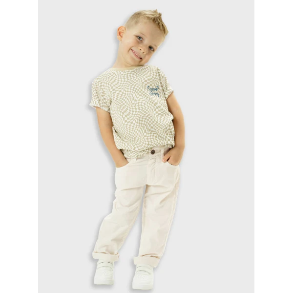 ENERGIERS TROUSERS BOY BEBE CREAM