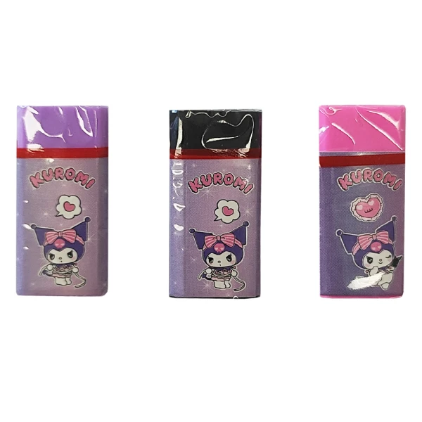 ERASER KUROMI - 3 COLOURS