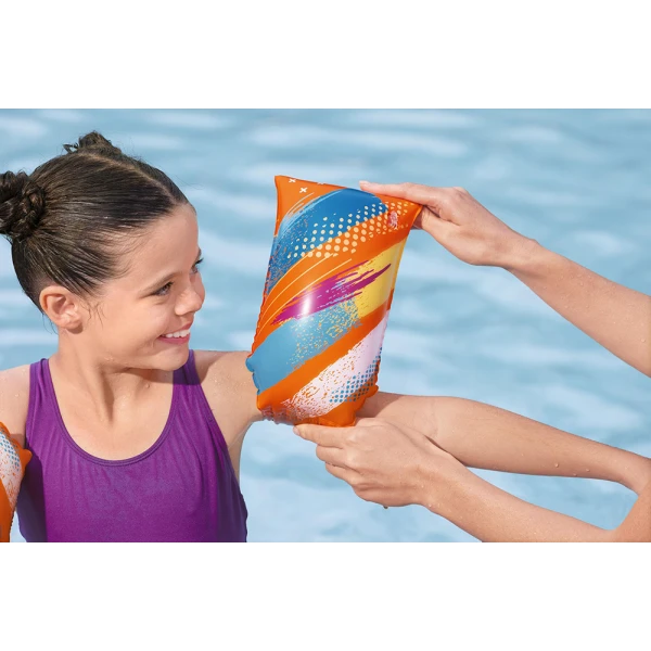 BESTWAY SWIM SAFE ΜΠΡΑΤΣΑΚΙΑ COLORIFY TOUGHLITE 5-12 ΕΤΩΝ