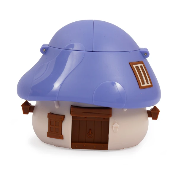 SMURFS HOUSE WITH CONFETTI AND SURPRISE FIRURE - 4 COLOURS