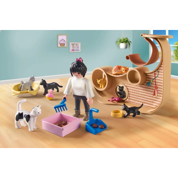 PLAYMOBIL MY LIFE CAT CAFE