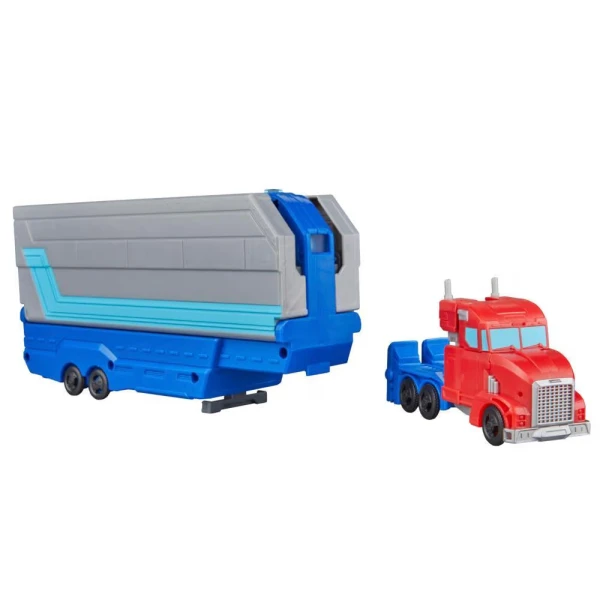 TRANSFORMERS EARTHSPARK PLAYSET OPTIMUS PRIME BATTLE TRAILER
