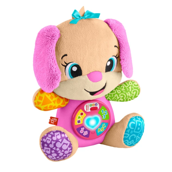 FISHER PRICE ΝΕΟ ΕΚΠΑΙΔΕΥΤΙΚΟ ΣΚΥΛΑΚΙ SMART STAGES ΡΟΖ