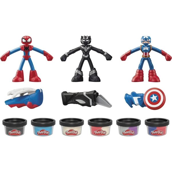 PLAY-DOH ΣΕΤ ΠΑΙΧΝΙΔΙΟΥ HERO ADVENTURE MARVEL