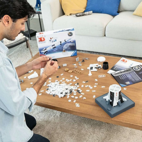 RAVENSBURGER 3D ΠΑΖΛ 432 τεμ. ΠΥΡΑΥΛΟΣ APOLLO SATURN V