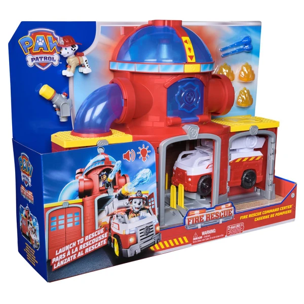 PAW PATROL ΠΥΡΟΣΒΕΣΤΙΚΟΣ ΣΤΑΘΜΟΣ FIRE RESCUE