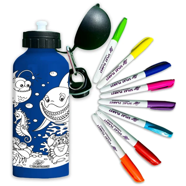SPLAT PLANET SEA LIFE COLOUR-IN BOTTLE