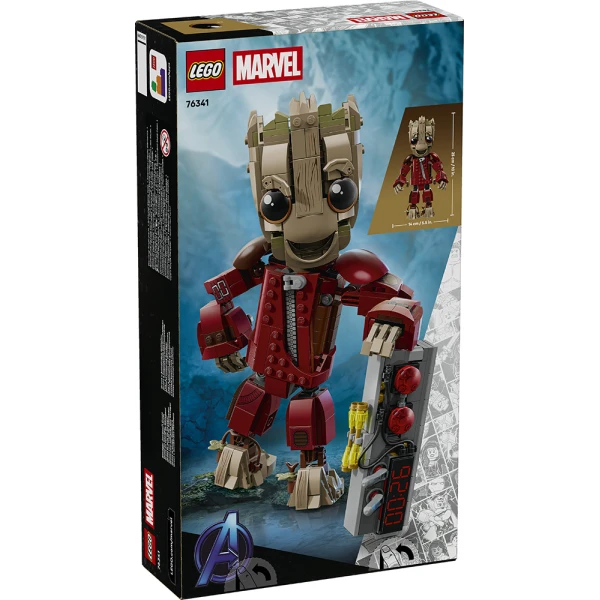 LEGO®  MARVEL ΓΚΡΟΥΤ ΜΕ ΦΟΡΜΑ ΟΛΕΘΡΙΟΥ