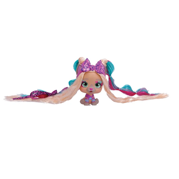VIP PETS SERIES 3 BOW POWER COLLECTIBLE DOLL WITH EXTRA LONG HAIR - 6 DESIGNS