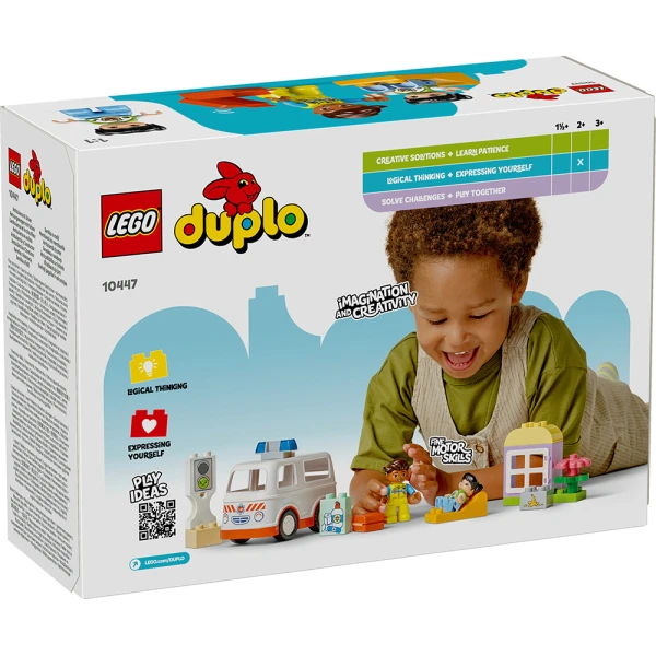 LEGO® DUPLO® ΑΣΘΕΝΟΦΟΡΟ & ΟΔΗΓΟΣ
