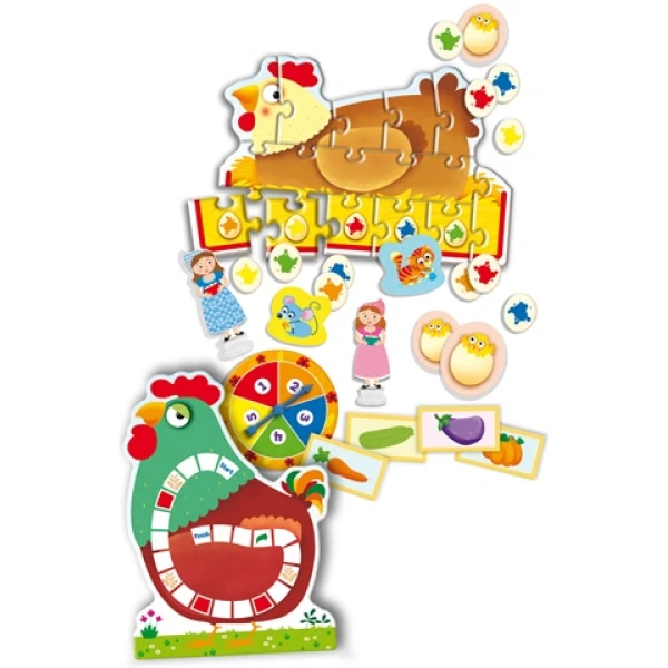 CAROTINA KINDERGARTEN DESK 3 IN 1 WITH LED