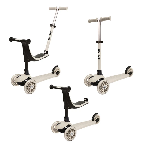 SHOKO ΠΑΙΔΙΚΟ SCOOTER PREMIUM 3 ΣΕ 1 ASH CLOUD