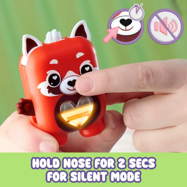 NANO-MALS ELECTRONIC FIDGET PET - PAMANDA THE RED PANDA