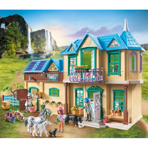 PLAYMOBIL HORSES OF THE WATERFALL ΜΕΓΑΛΟ ΡΑΝΤΣΟ