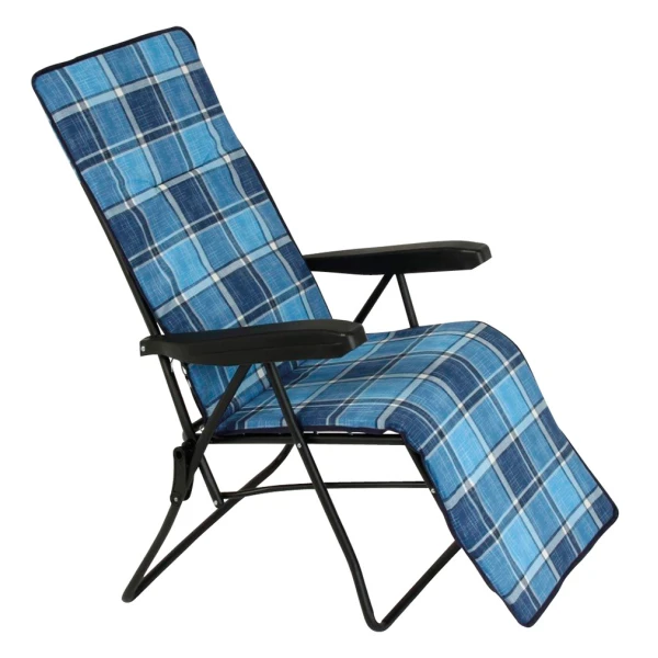 ESCAPE ARMCHAIR WITH 6 POSITIONS AND BLACK FRAME