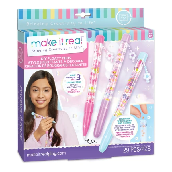 MAKE IT REAL FLOATY PENS DIY