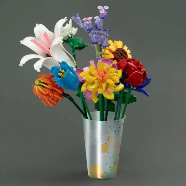 GIRABRILLA FLOWER BUILDING BRICKS - VARIOUS DESIGNS