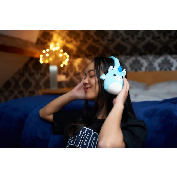 SQUISHMALLOWS PLUSH BLUETOOTH HEADPHONES - TATIANA THE DRAGON