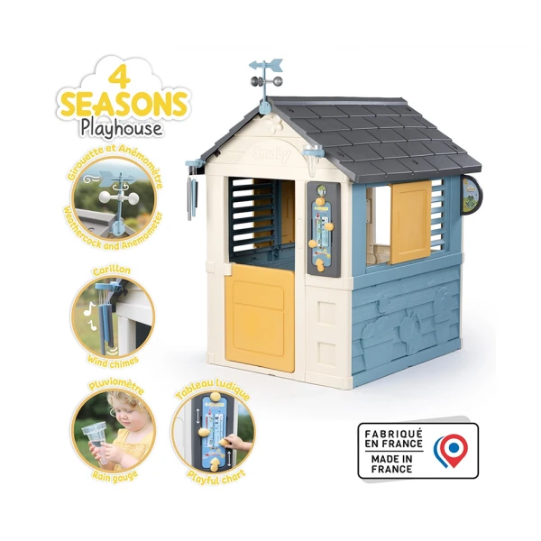 SMOBY ΣΠΙΤΑΚΙ ΚΗΠΟΥ 4 SEASONS PLAYHOUSE