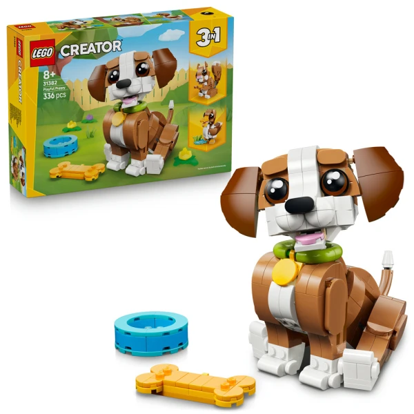 LEGO® CREATOR ΧΑΡΙΤΩΜΕΝΑ ΖΩΑ: ΠΑΙΧΝΙΔΙΑΡΙΚΟ ΚΟΥΤΑΒΙ