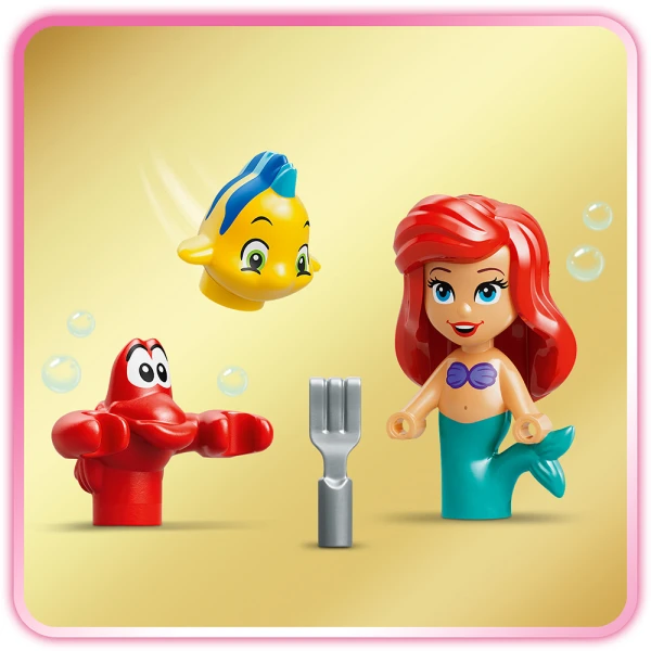 LEGO® DISNEY PRINCESS ΜΑΓΙΚΟ ΜΙΝΙ ΠΑΛΑΤΙ ΤΗΣ ΆΡΙΕΛ (ΧΩΡΙΣ ΣΥΣΚΕΥΑΣΙΑ)