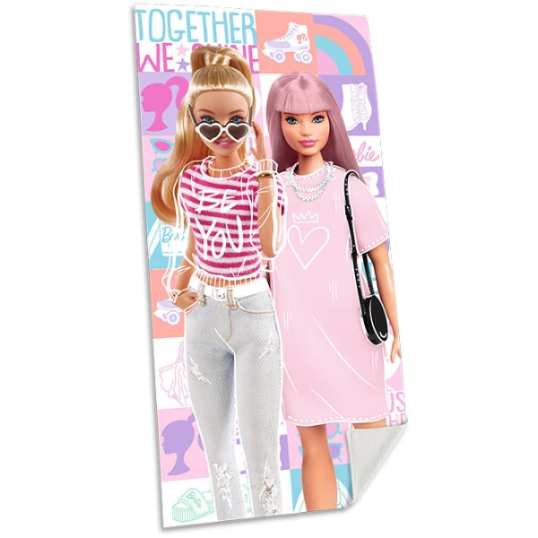 COTTON BEACH TOWEL 70Χ140 cm BARBIE