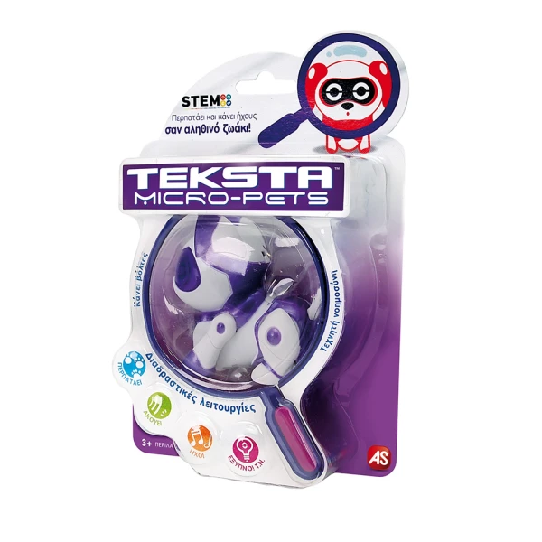 TEKSTA MICRO-PETS ΡΟΜΠΟΤ ΓΙΑ 3+ ΧΡΟΝΩΝ