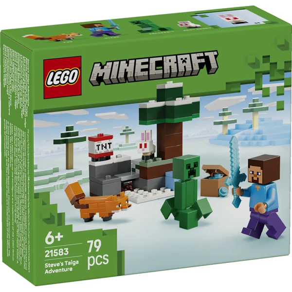 LEGO® MINECRAFT® STEVE’S TAIGA ADVENTURE