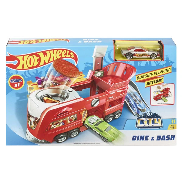HOT WHEELS ΑΝΑΔΙΠΛΟΥΜΕΝΗ ΠΙΣΤΑ - DINE & DASH