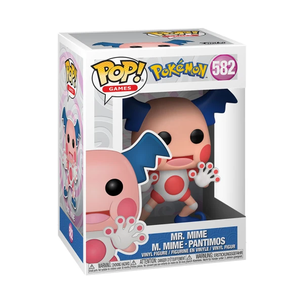 FUNKO POP! ΦΙΓΟΥΡΑ ΒΙΝΥΛΙΟΥ GAMES POKEMON Mr.MIME M.MIME PANTIMOS 582