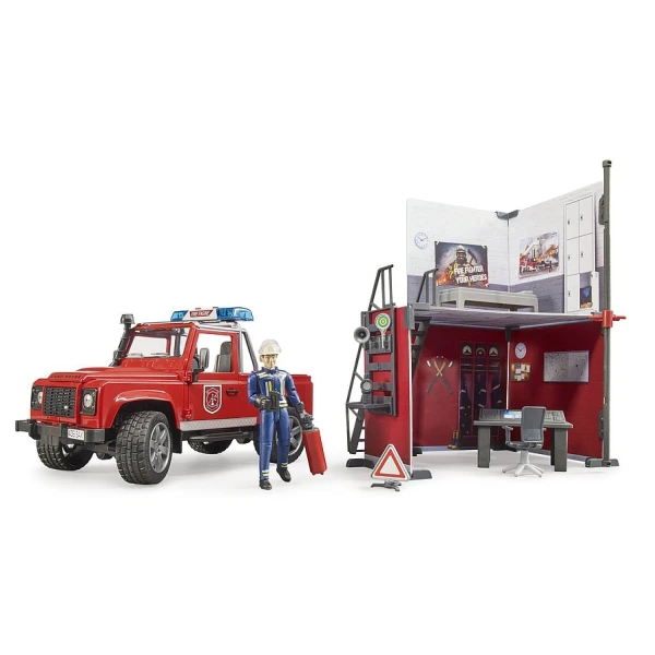 BRUDER ΠΥΡΟΣΒΕΣΤΙΚΟ ΤΜΗΜΑ ΜΕ LAND ROVER ΚΑΙ ΠΥΡΟΣΒΕΣΤΗ