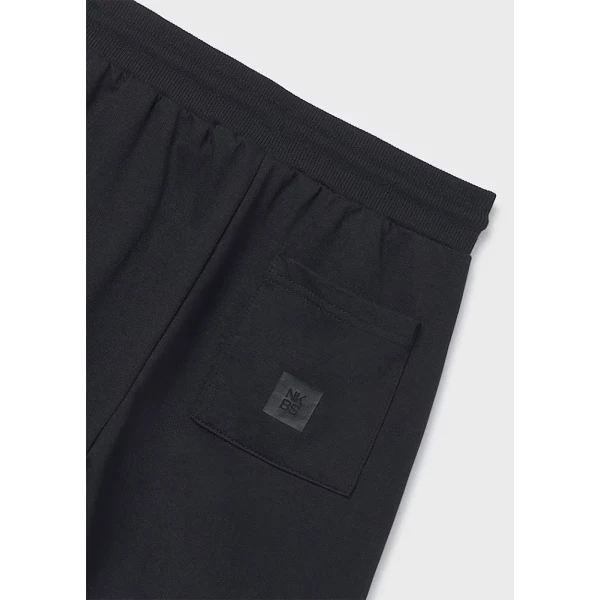 MAYORAL BERMUDA PANTS FLEECE BASIC BLACK 