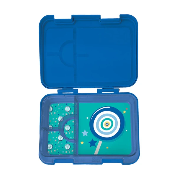 TRITAN LUNCH BOX WITH 4 COMPARTMENTS MAKE A WISH