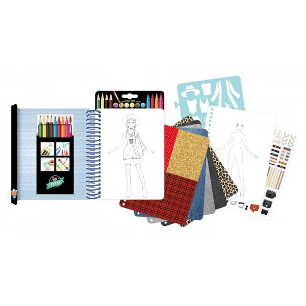 BUKI FASHION SKETCHBOOK - 3 DESIGNS