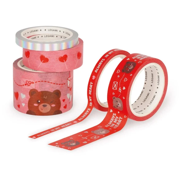 LEGAMI TAPE BY TAPE STICKY TAPES TEDDY BEAR