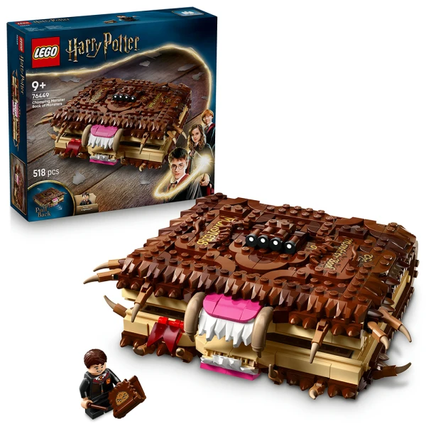 LEGO® HARRY POTTER™ ΤΟ ΤΕΡΑΤΩΔΕΣ ΒΙΒΛΙΟ ΤΩΝ ΤΕΡΑΤΩΝ ΠΟΥ ΔΑΓΚΩΝΕΙ