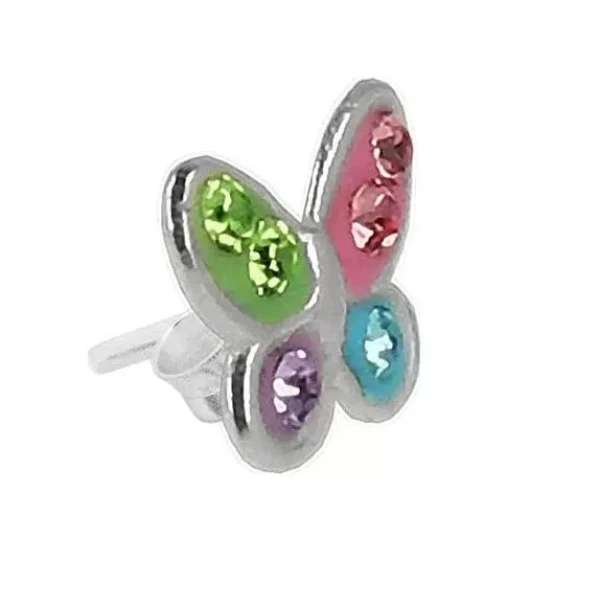 ΣΚΟΥΛΑΡΙΚΙΑ BEST GIRLS RAINBOW 925 SILVER - 1 σετ
