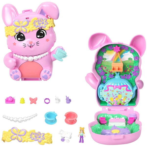 POLLY MINI Ο ΚΟΣΜΟΣ ΤΗΣ POLLY ΣΕΤΑΚΙΑ - TEA PARTY BUNNY