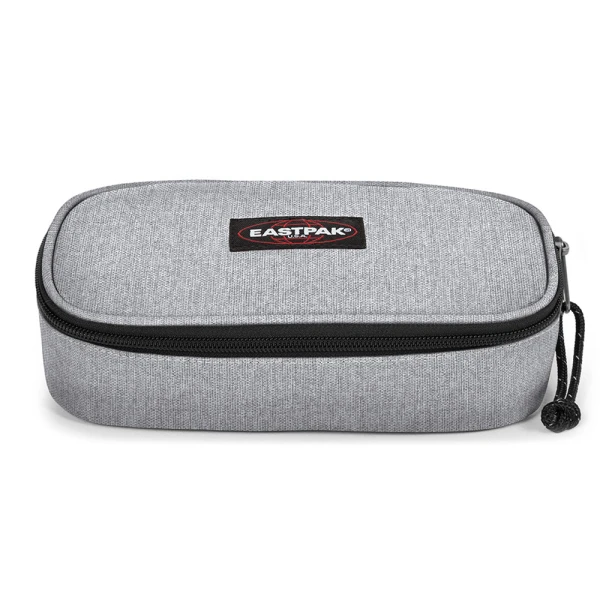 EASTPAK OVAL XL SINGLE PENCIL CASE SUNDAY GREY