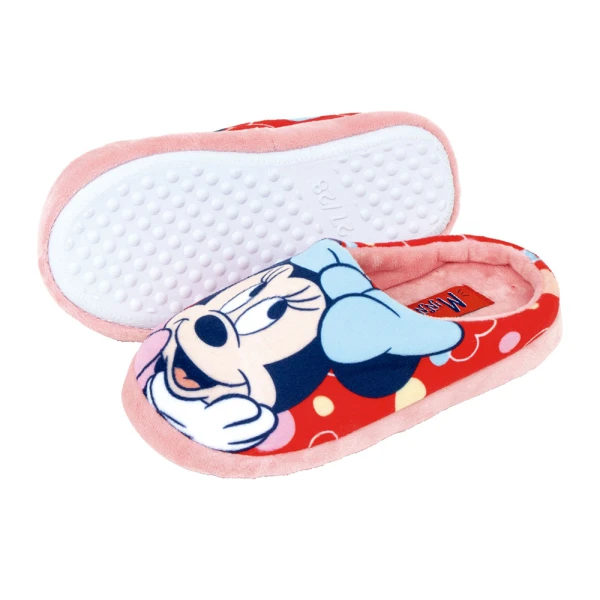 KIDS SLIPPERS MINNIE RED