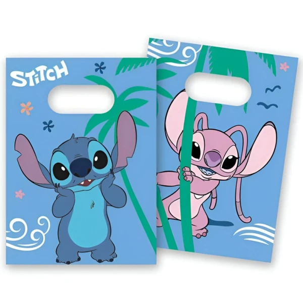 FSC PAPER GIFT BAGS 4 pcs STITCH & ANGEL