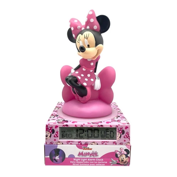 ΦΩΤΙΣΤΙΚΟ 3D ΜΕ ΞΥΠΝΗΤΗΡΙ ΚΑΙ ΗΜΕΡΟΜΗΝΙΑ MINNIE