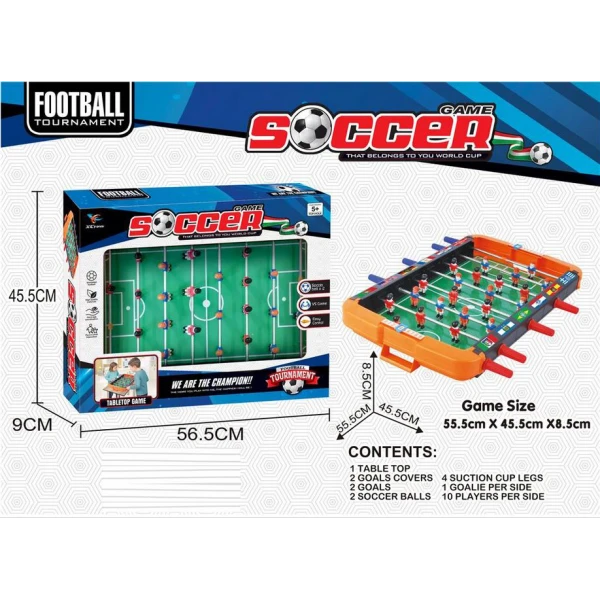 PLASTIC TABLE SOCCER GAME