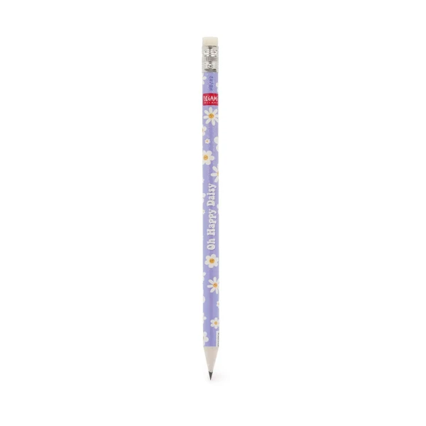 LEGAMI PENCIL WITH ERASER - DAISY