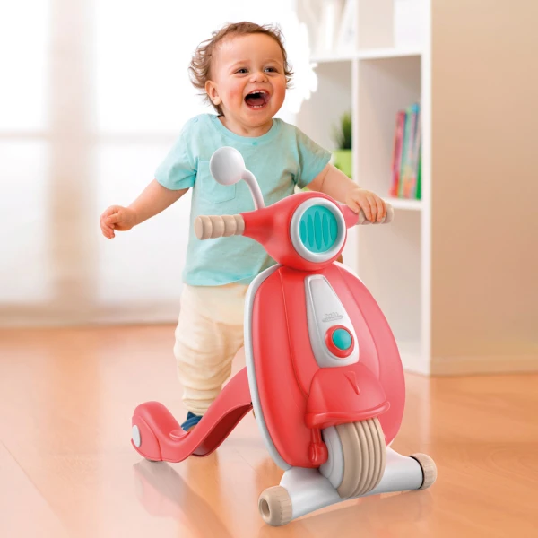 BABY CLEMENTONI PLAY FOR FUTURE BABY TODDLER TOY MY FIRST STEPS SCOOTER FOR 12-36 MONTHS