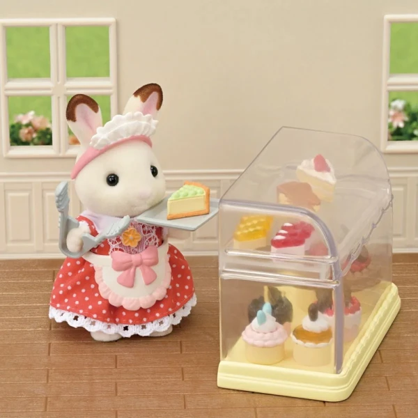 THE SYLVANIAN FAMILIES VILLAGE CAKE SHOP STARTER SET
