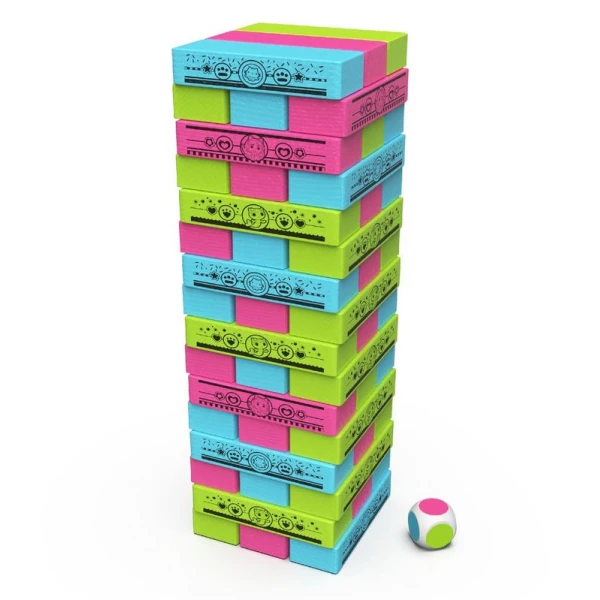 GABBY\'S DOLLHOUSE BOARD GAME JUMBLING TOWER
