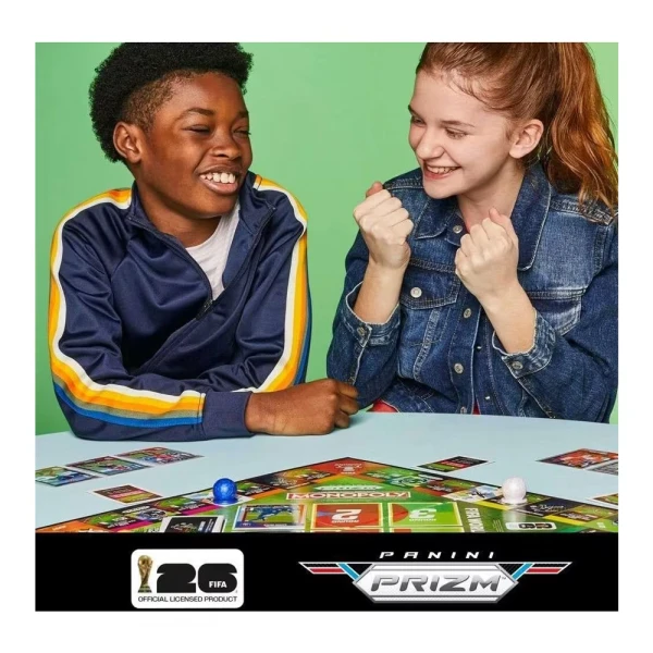 BOARD GAME MONOPOLY PANINI FIFA EDITION - PRIZM FIFA WORLD CUP EDITION CORE GAME