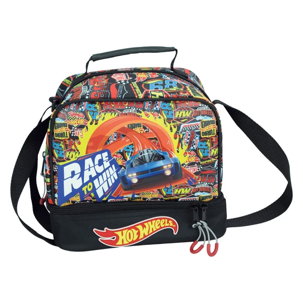 ΤΣΑΝΤΑΚΙ ΦΑΓΗΤΟΥ ΟΒΑΛ HOT WHEELS RACE TO WIN